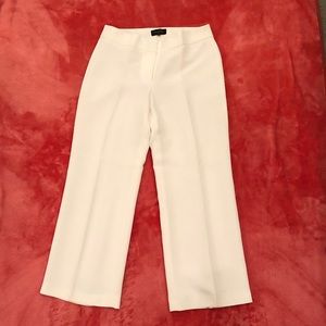 Talbots Winter White Trousers